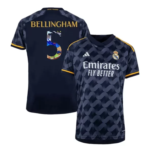 Maglia Real Madrid Bellingham 5 Uomo Secondo 2023/24