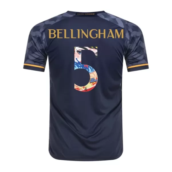 Maglia Real Madrid Bellingham 5 Uomo Secondo 2023/24