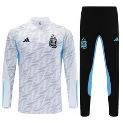 Argentina Felpe da Allenamento Bambino 1/4-Zip 2023/24 Bianca Argentina Felpe da Allenamento Bambino 1/4-Zip 2023/24 Bianca