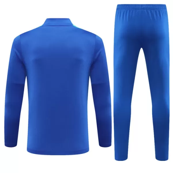 Barcellona Dark Felpe da Allenamento Uomo 1/4-Zip 2023/24 Blu