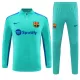 Barcellona Felpe da Allenamento Bambino 1/4-Zip 2023/24 Blu