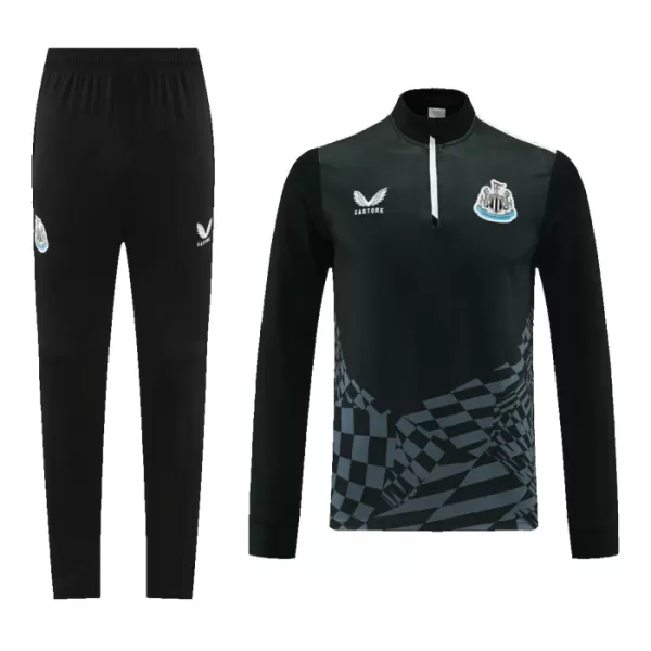 Newcastle United Felpe da Allenamento Uomo 1/4-Zip 2023/24 Nera