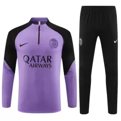 Paris Saint-Germain Felpe da Allenamento Uomo 1/4-Zip 2023/24 Viola Paris Saint-Germain Felpe da Allenamento Uomo 1/4-Zip 2023/24 Viola