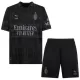 Completo calcio AC Milan Bambino 4th 2023/24 Nera