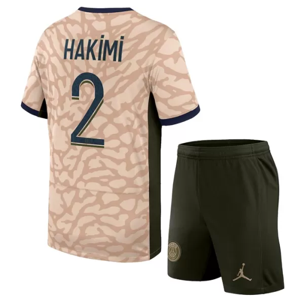 Completo calcio Paris Saint-Germain Hakimi 2 Bambino 4th Jordan 2023/24