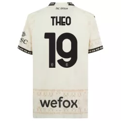 Maglia AC Milan Theo Hernandez 19 Uomo 4th 2023/24 Bianca Maglia AC Milan Theo Hernandez 19 Uomo 4th 2023/24 Bianca