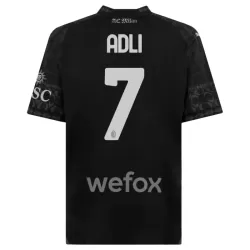 Maglia AC Milan Yacine Adli 7 Uomo 4th 2023/24 Nera Maglia AC Milan Yacine Adli 7 Uomo 4th 2023/24 Nera