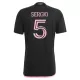 Maglia Inter Miami CF Sergio Busquets 5 Uomo Secondo 2024/25