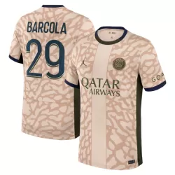 Maglia Paris Saint-Germain Bradley Barcola 29 Uomo 4th Jordan 2023/24 Maglia Paris Saint-Germain Bradley Barcola 29 Uomo 4th Jordan 2023/24