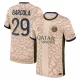 Maglia Paris Saint-Germain Bradley Barcola 29 Uomo 4th Jordan 2023/24