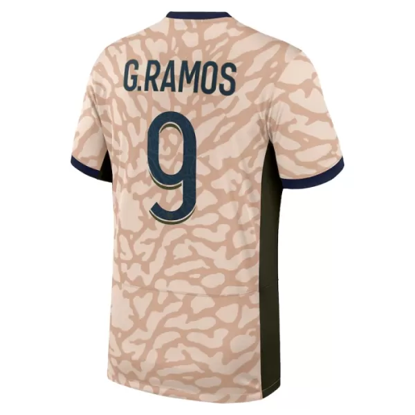 Maglia Paris Saint-Germain Goncalo Ramos 9 Uomo 4th Jordan 2023/24