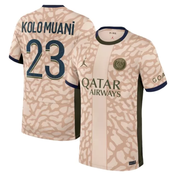 Maglia Paris Saint-Germain Kolo Muani 23 Uomo 4th Jordan 2023/24