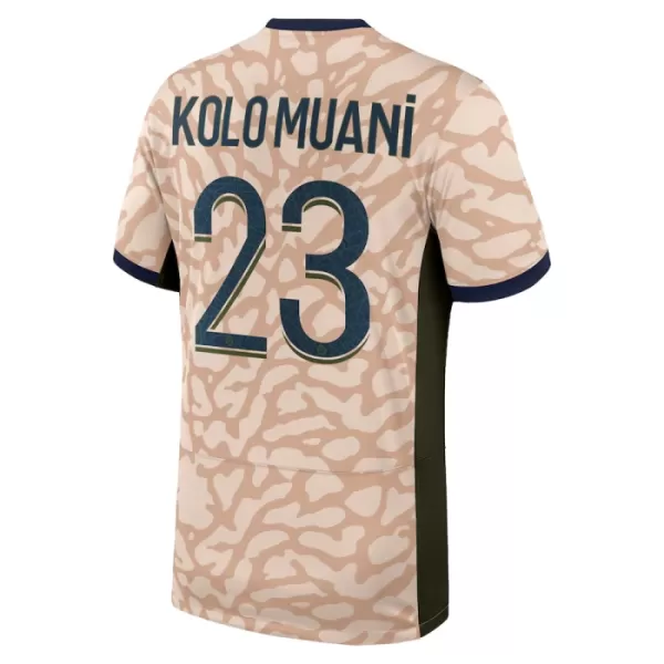 Maglia Paris Saint-Germain Kolo Muani 23 Uomo 4th Jordan 2023/24