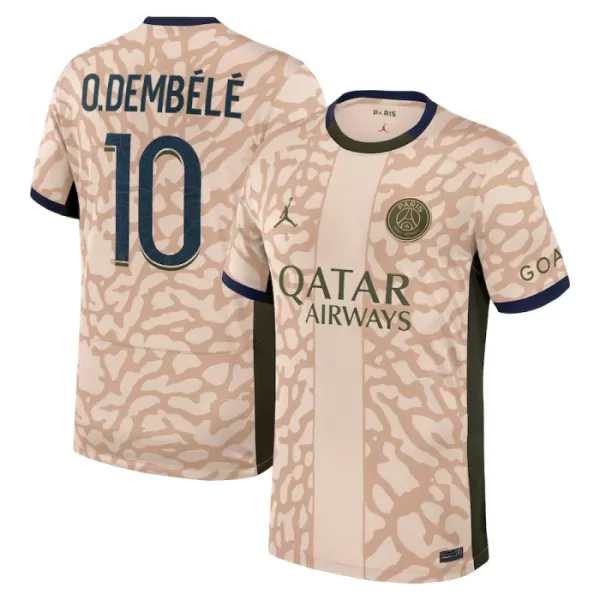 Maglia Paris Saint-Germain O. Dembele 10 Uomo 4th Jordan 2023/24