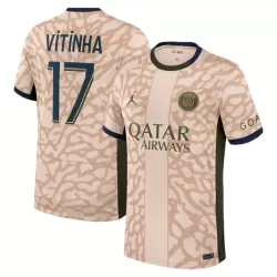 Maglia Paris Saint-Germain Vitinha 17 Uomo 4th Jordan 2023/24 Maglia Paris Saint-Germain Vitinha 17 Uomo 4th Jordan 2023/24