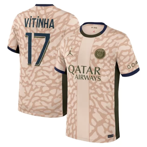 Maglia Paris Saint-Germain Vitinha 17 Uomo 4th Jordan 2023/24