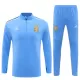 Argentina Felpe da Allenamento Uomo 1/4-Zip 2023/24 Blu