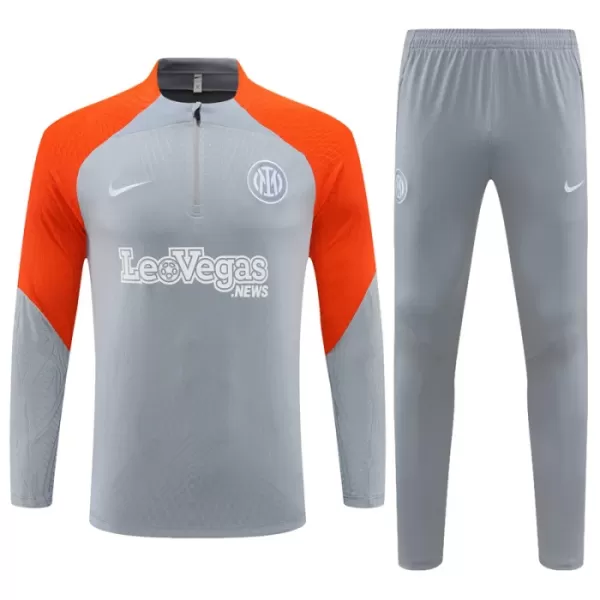 Inter Milan Felpe da Allenamento Uomo 1/4-Zip 2023/24 Grigio