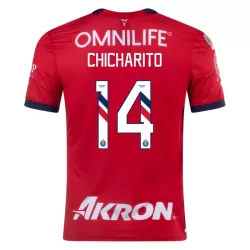 Maglia CD Guadalajara Chicharito 14 Uomo Primo 2023/24 Maglia CD Guadalajara Chicharito 14 Uomo Primo 2023/24