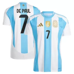 Maglia Argentina De Paul 7 Uomo Primo 2024 Maglia Argentina De Paul 7 Uomo Primo 2024