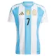 Maglia Argentina De Paul 7 Uomo Primo 2024