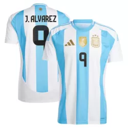 Maglia Argentina J. Alvarez 9 Uomo Primo 2024 Maglia Argentina J. Alvarez 9 Uomo Primo 2024
