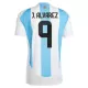 Maglia Argentina J. Alvarez 9 Uomo Primo 2024