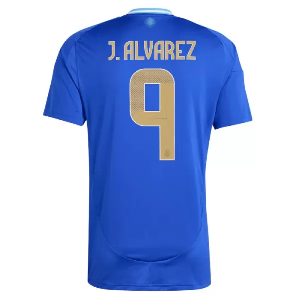 Maglia Argentina J. Alvarez 9 Uomo Secondo 2024