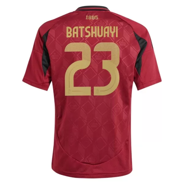 Completo calcio Belgio Batshuayi 23 Bambino Primo Euro 2024