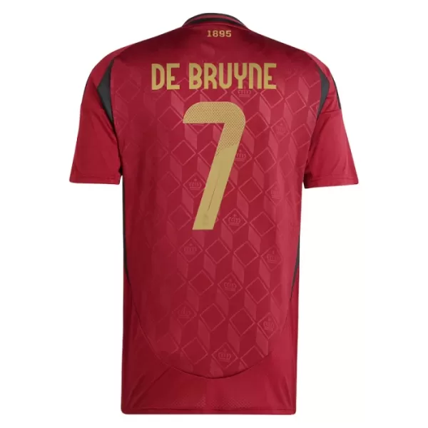 Maglia Belgio De Bruyne 7 Uomo Primo Euro 2024
