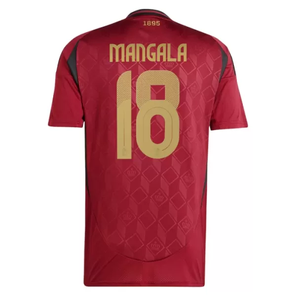 Maglia Belgio Mangala 18 Uomo Primo Euro 2024