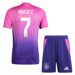 Completo calcio Germania Kai Havertz 7 Bambino Secondo Euro 2024 Completo calcio Germania Kai Havertz 7 Bambino Secondo Euro 2024