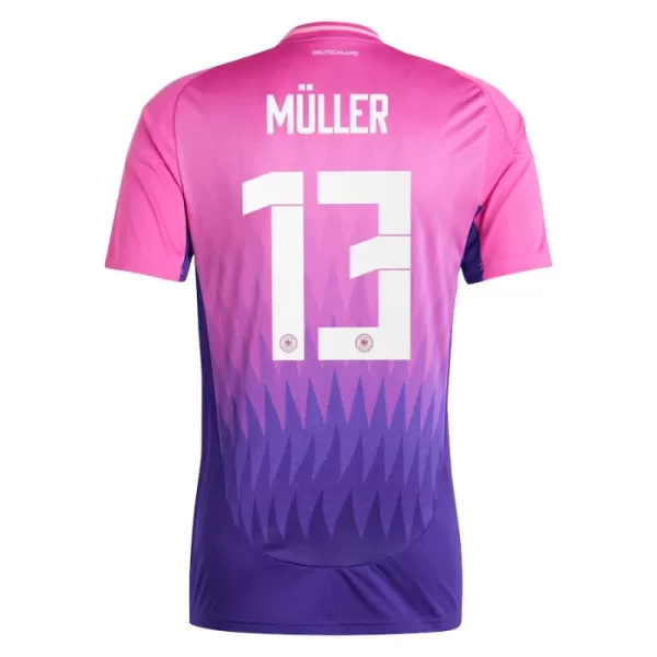 Completo calcio Germania Müller 13 Bambino Secondo Euro 2024