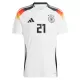 Maglia Germania Gündogan 21 Uomo Primo Euro 2024