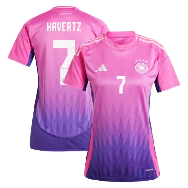 Maglia Germania Kai Havertz 7 Donna Secondo Euro 2024