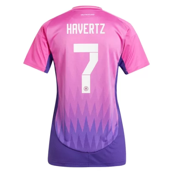 Maglia Germania Kai Havertz 7 Donna Secondo Euro 2024