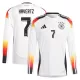 Maglia Germania Kai Havertz 7 Uomo Primo Euro 2024 Maniche Lunghe