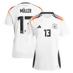 Maglia Germania Müller 13 Donna Primo Euro 2024 Maglia Germania Müller 13 Donna Primo Euro 2024