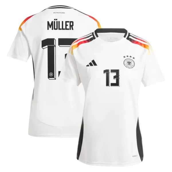 Maglia Germania Müller 13 Donna Primo Euro 2024