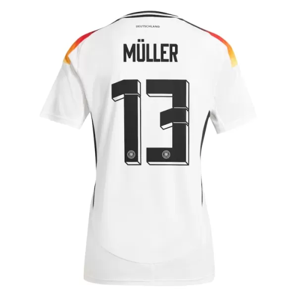 Maglia Germania Müller 13 Donna Primo Euro 2024