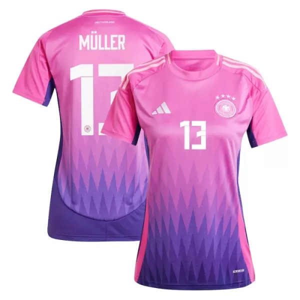 Maglia Germania Müller 13 Donna Secondo Euro 2024