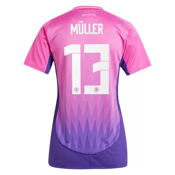 Maglia Germania Müller 13 Donna Secondo Euro 2024