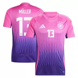 Maglia Germania Müller 13 Uomo Secondo Euro 2024 Maglia Germania Müller 13 Uomo Secondo Euro 2024