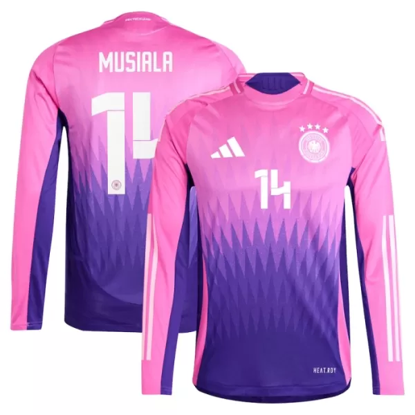 Maglia Germania Musiala 14 Uomo Secondo Euro 2024 Maniche Lunghe