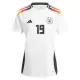 Maglia Germania Sané 19 Donna Primo Euro 2024