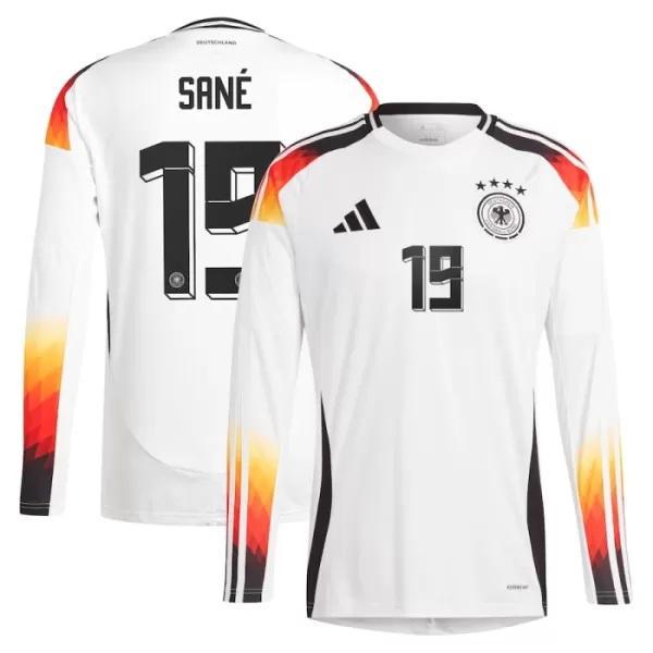 Maglia Germania Sané 19 Uomo Primo Euro 2024 Maniche Lunghe