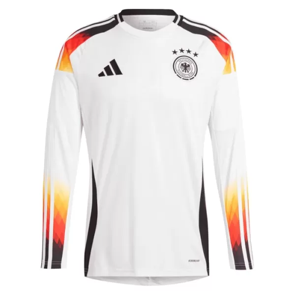 Maglia Germania Uomo Primo Euro 2024 Maniche Lunghe