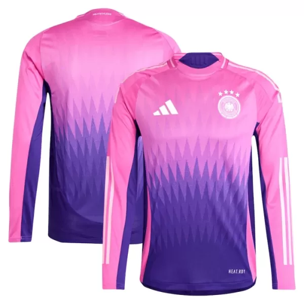 Maglia Germania Uomo Secondo Euro 2024 Maniche Lunghe