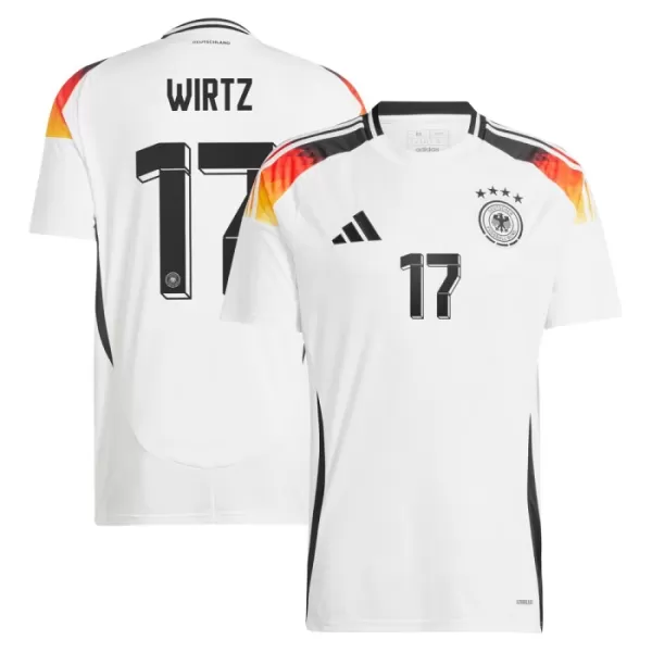 Maglia Germania Wirtz 17 Uomo Primo Euro 2024