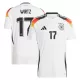 Maglia Germania Wirtz 17 Uomo Primo Euro 2024